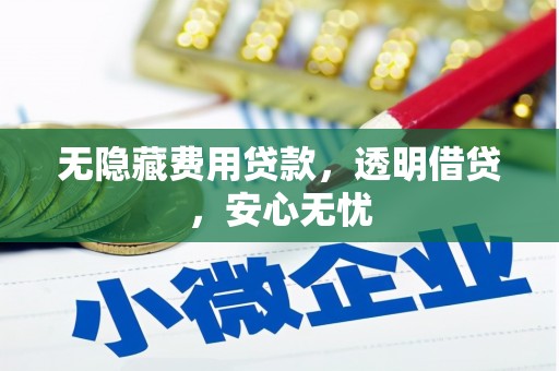 获嘉无隐藏费用贷款，透明借贷，安心无忧