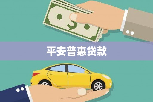 获嘉平安普惠贷款