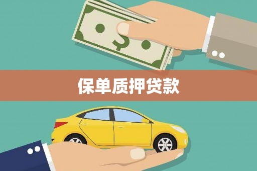 获嘉保单质押贷款