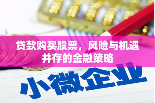 获嘉贷款购买股票，风险与机遇并存的金融策略