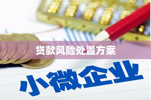 获嘉贷款风险处置方案
