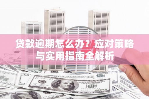 获嘉贷款逾期怎么办？应对策略与实用指南全解析